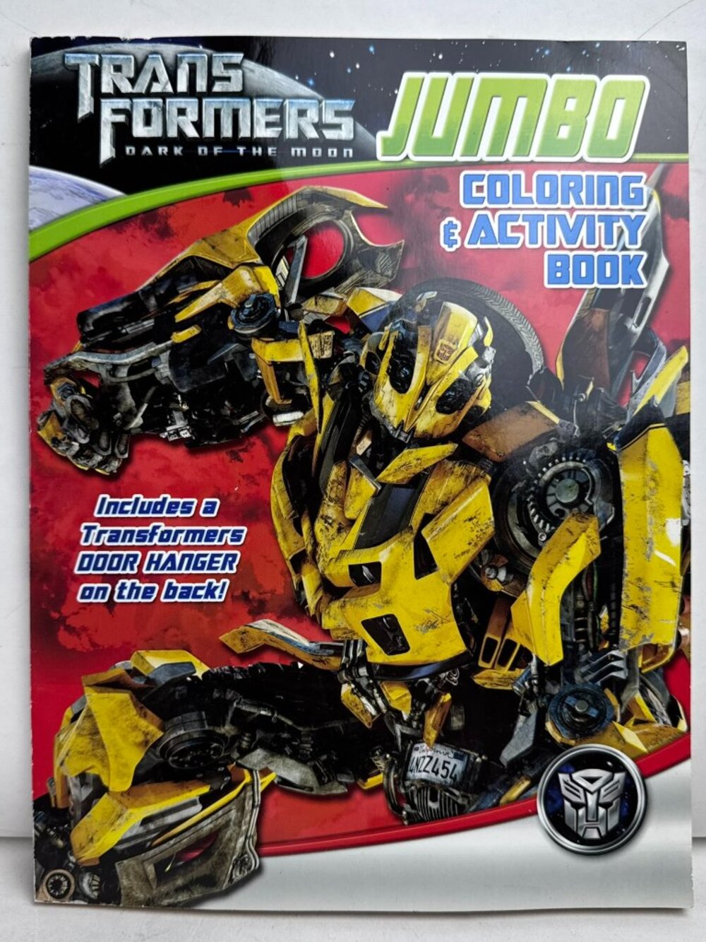 Transformers Bumblebee Jumbo Coloring Activity Book Bendon ISBN 9781615685394